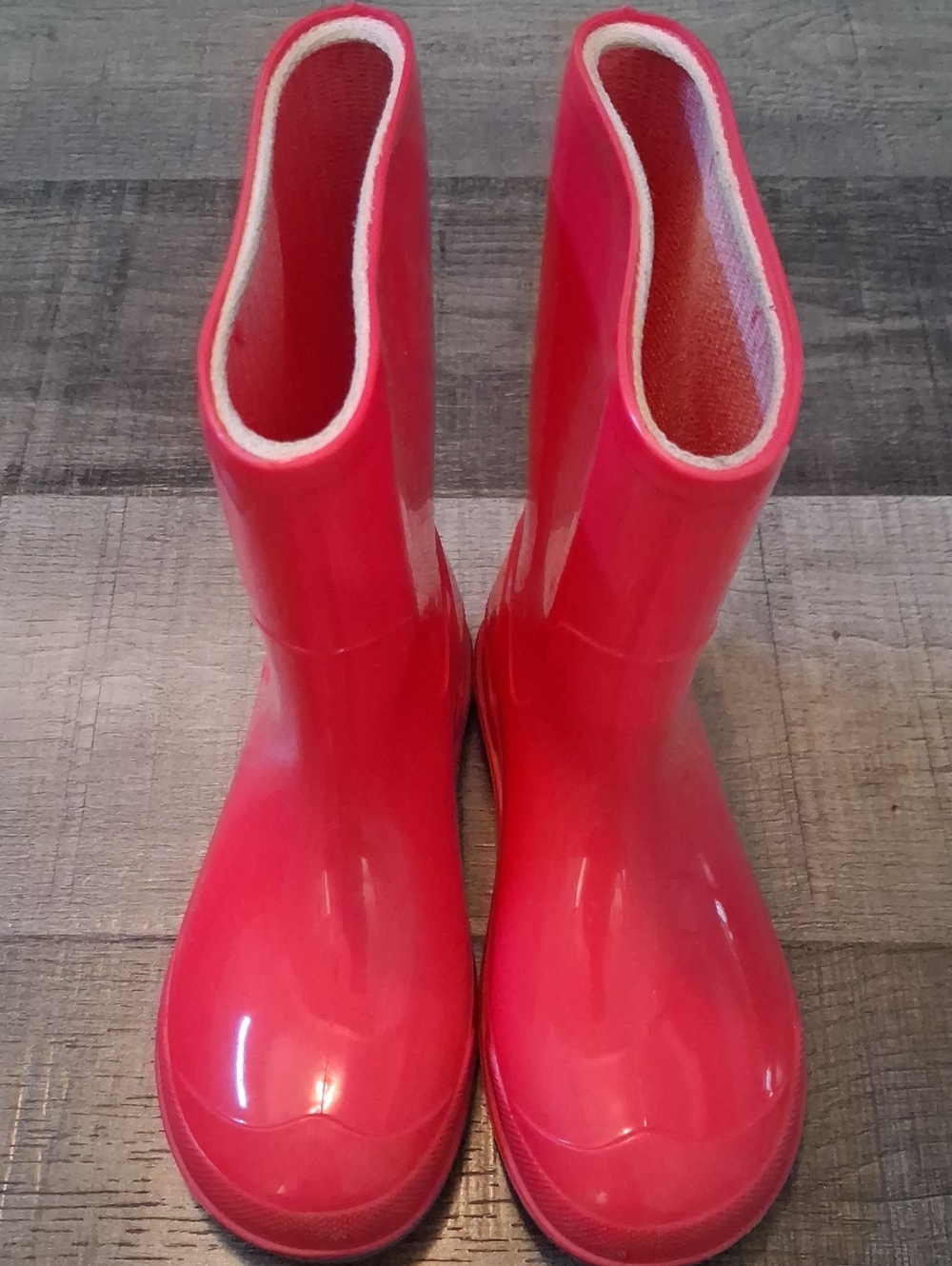 Kids PINK Waterproof Rain Boots